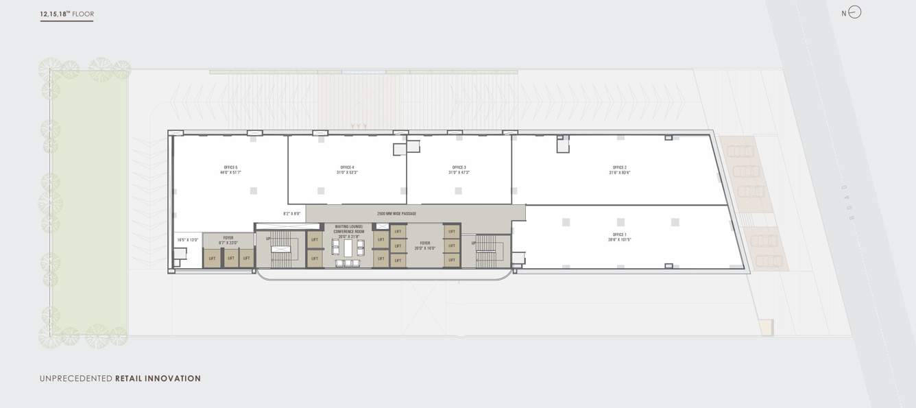 westport Westport Cluster Plan from 12th to 18th Floor