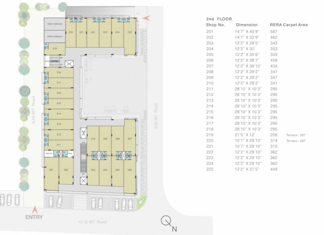  hub Hub Cluster Plan for 2nd Floor