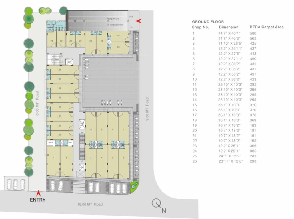  hub Hub Ground Floor Cluster Plan
