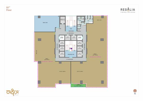  regalia Regalia Cluster Plan for 22th Floor