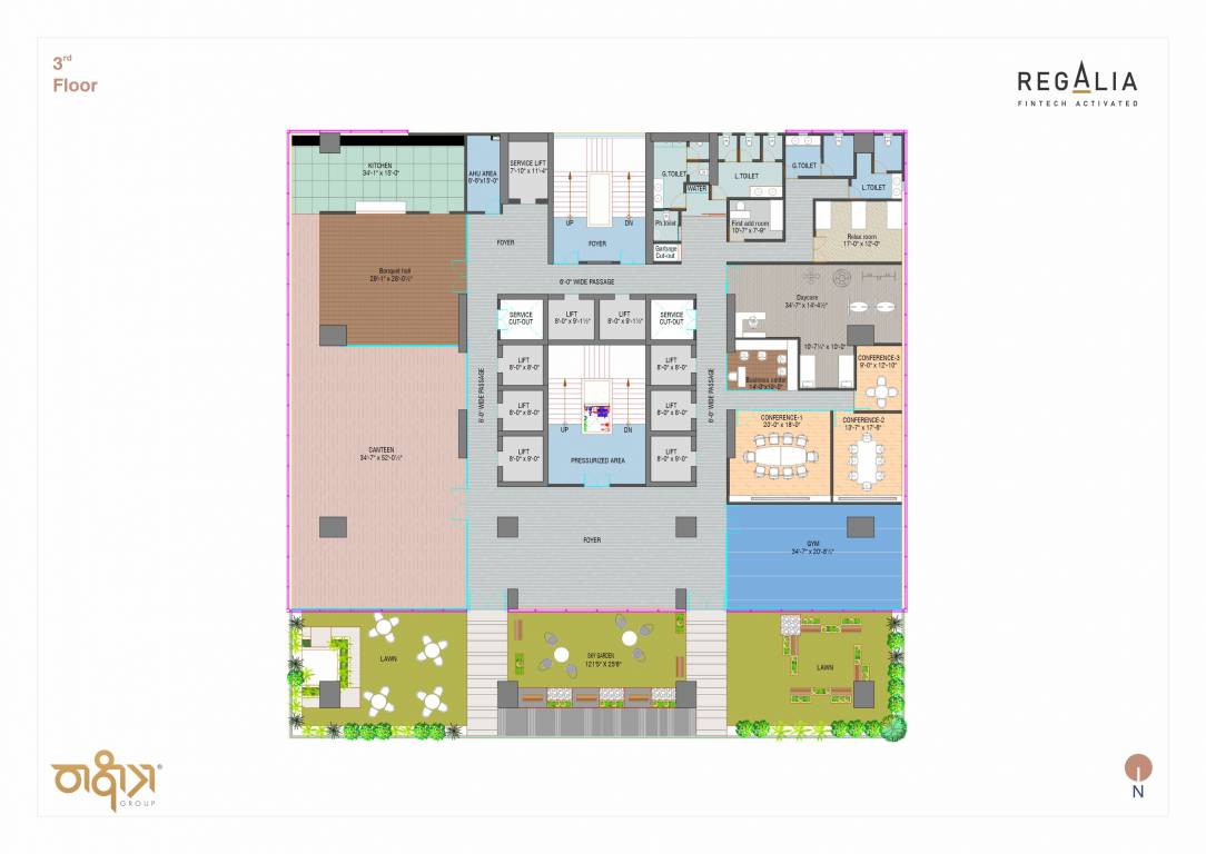 regalia Regalia Cluster Plan for 3rd Floor