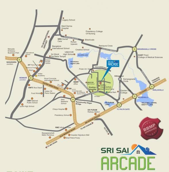  sri-sai-arcade Location Plan