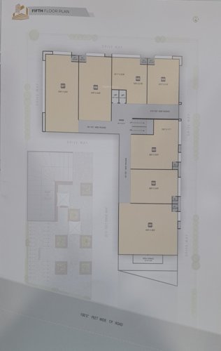  golden-plaza Golden Plaza Cluster Plan for 5th Floor