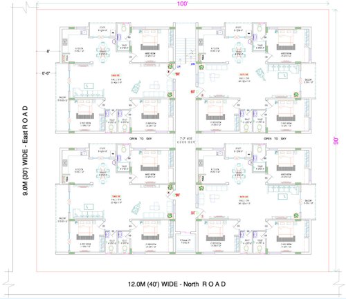  celestia Ideal Celestia Cluster Plan from 1st to 6th Floor