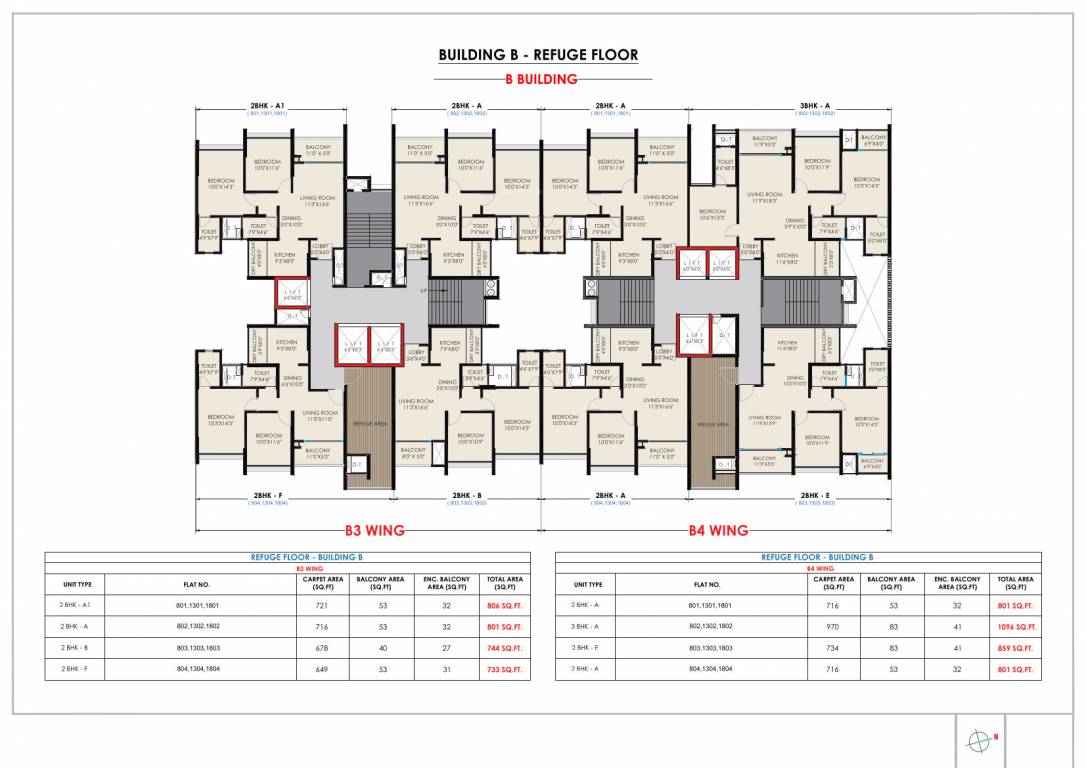  the rising B1 Wing Cluster Plan