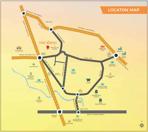  the-rising Location Plan
