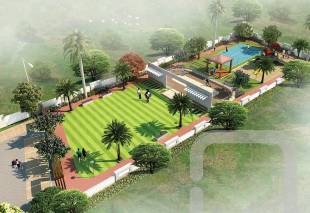  blue dice plot c Landscape Garden and Tree Planting