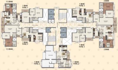  sai-world-dreams-phase-2 Tower No 8 Breeze Cluster Plan