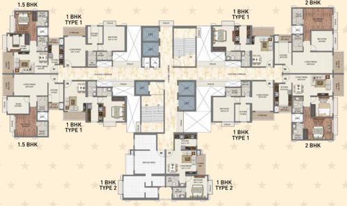  sai-world-dreams-phase-2 Tower No 8 Breeze Cluster Plan