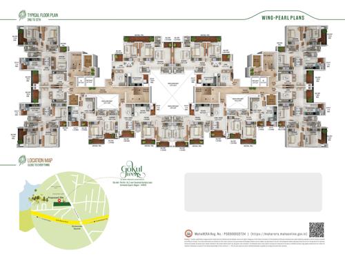  gokul-greens Gokul Greens Wing Pearl Cluster Plan