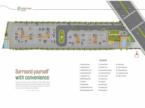  gokul-greens Layout Plan