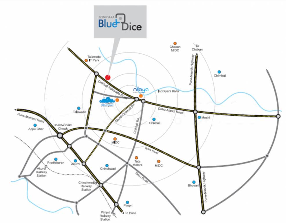  blue dice plot d Location Plan