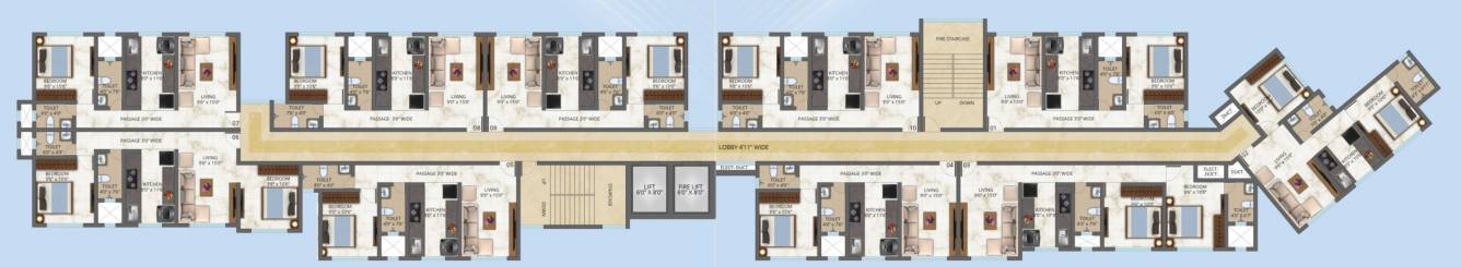  blue sapphire Blue Sapphire Cluster Plan