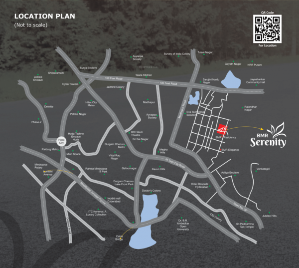  serenity Location Plan