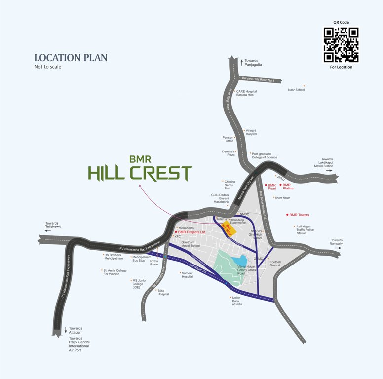  hill crest Location Plan
