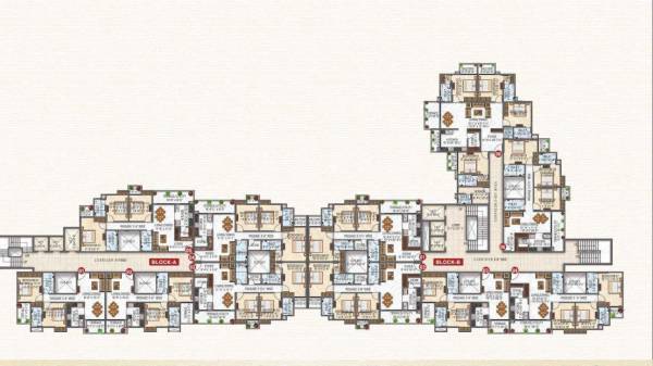  alaya Block 1 Cluster Plan