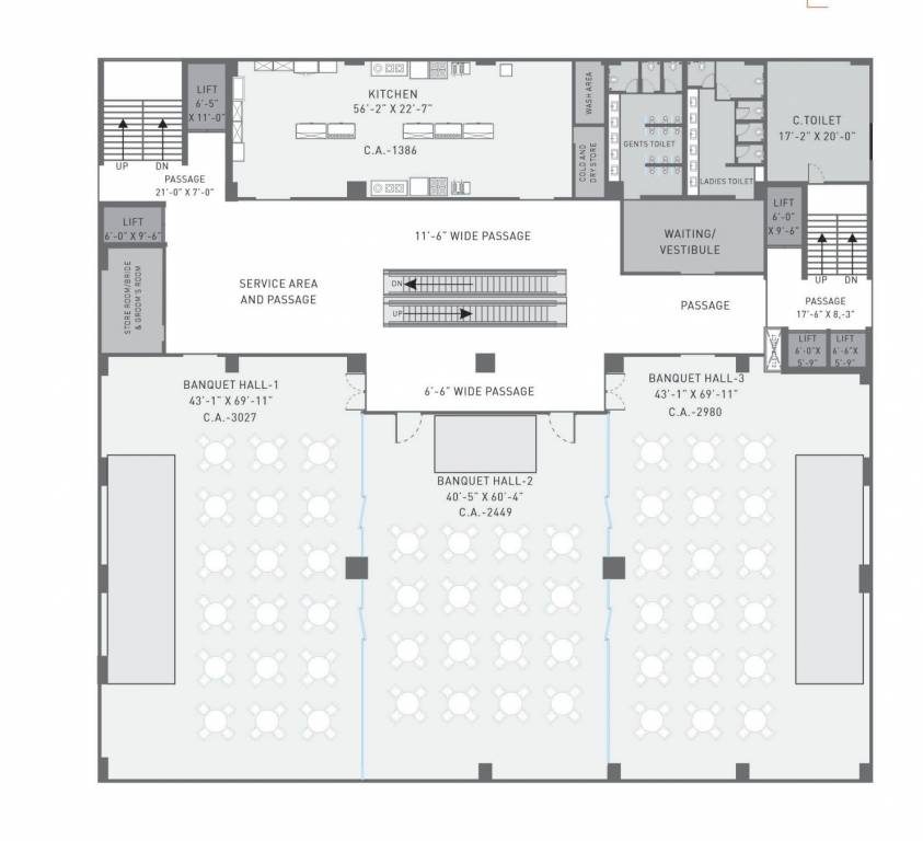 signature Signature Cluster Plan for 3rd Floor