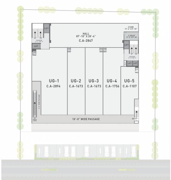 signature Signature Upper Floor Cluster Plan