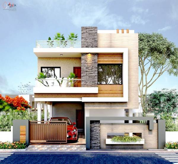 Elevation the-lotus-town Elevation