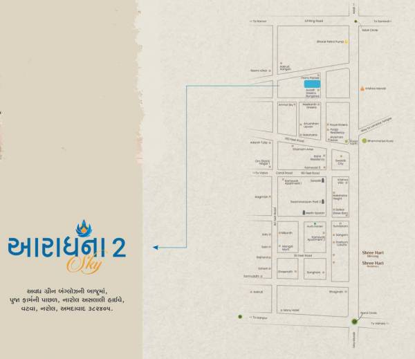  aaradhana-sky-2 Location Plan