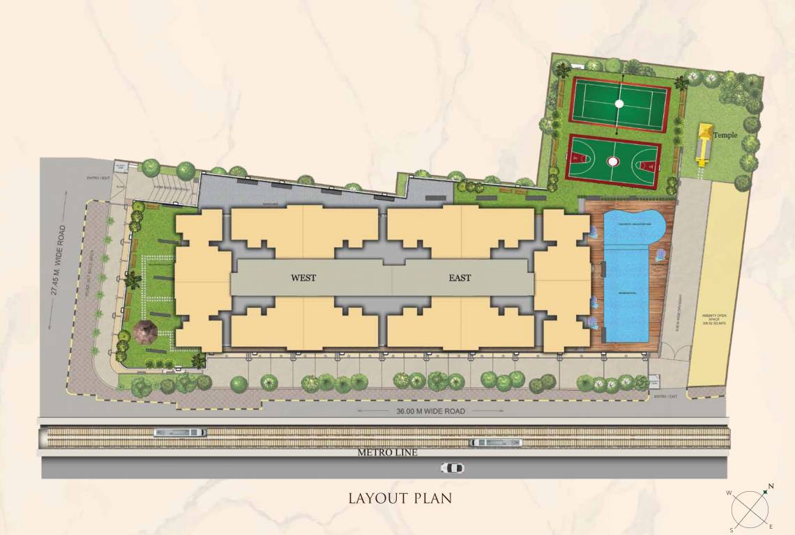  bharat altavistas Layout Plan