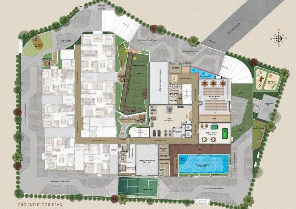  paramount Paramount Cluster Plan for ground Floor