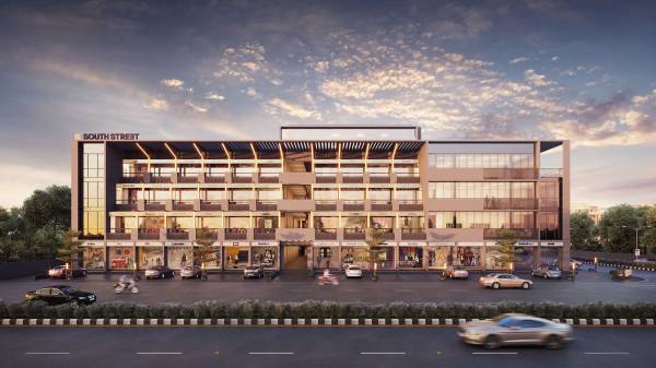 Elevation south-street Elevation