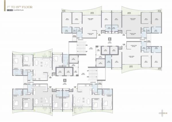 Block A Cluster Plan sorrento-rosette Block A Cluster Plan