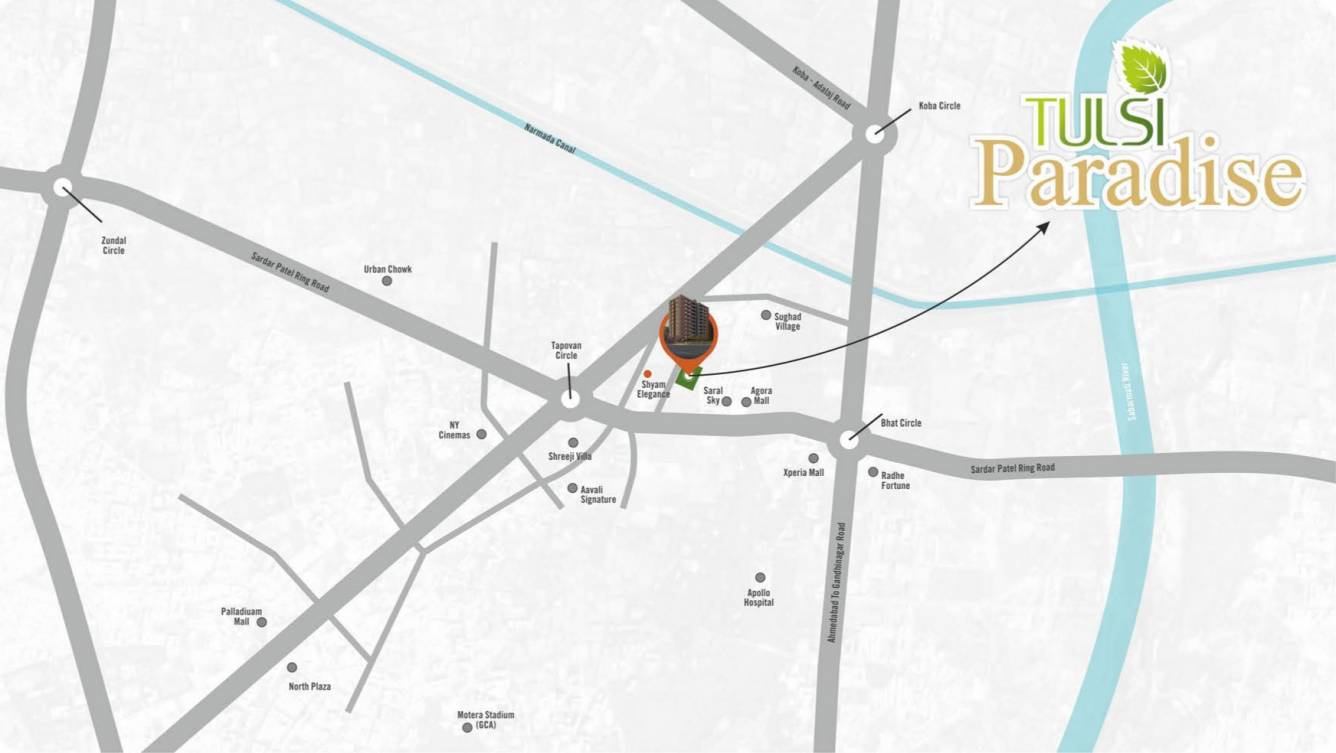  paradise Location Plan