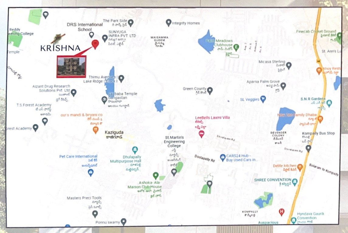  krishna Location Plan