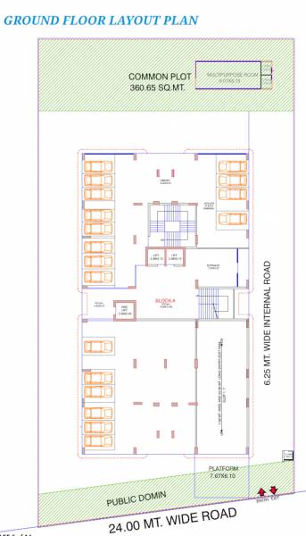  riviera-2 Block - A Ground Cluster Plan