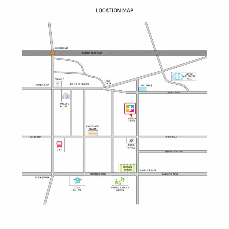  business square Location Plan