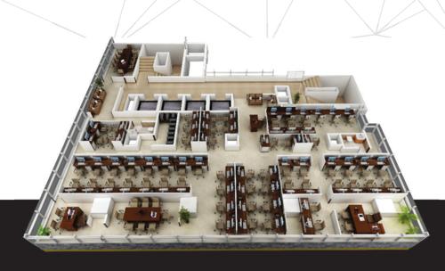  trident-business-center Trident Business Center Cluster Plan For 5th Floor
