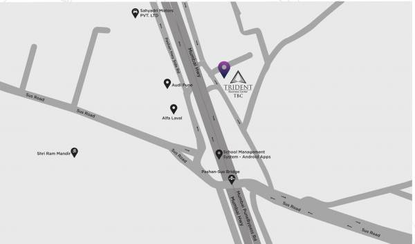  trident-business-center Location Plan