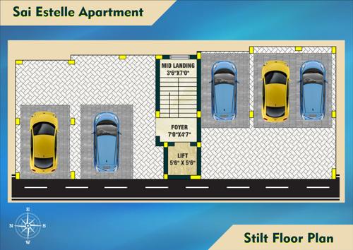  sai-estelle Sai Estelle Cluster Plan for ground Floor