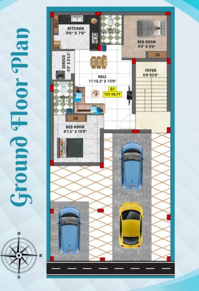  sai-moon-star Sai Moon star Ground Floor Cluster Plan