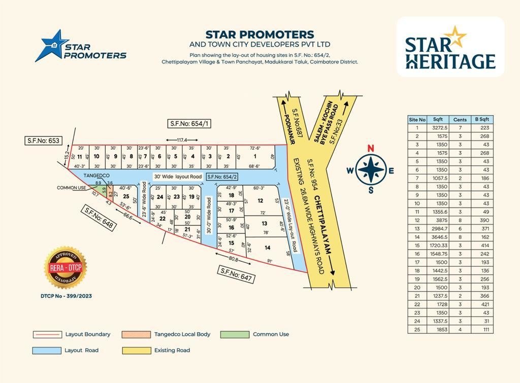  heritage Layout Plan