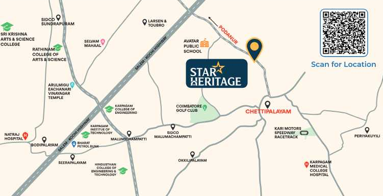  heritage Location Plan