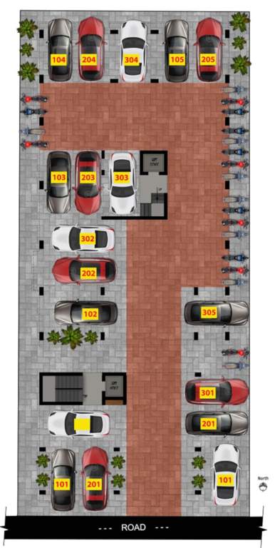  kalpa viruksha Kalpa Viruksha Stilt Floor Cluster Plan