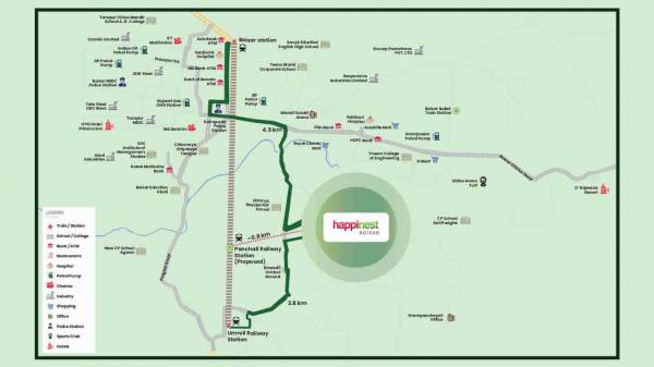  happinest-boisar-phase-v-cfc Location Plan