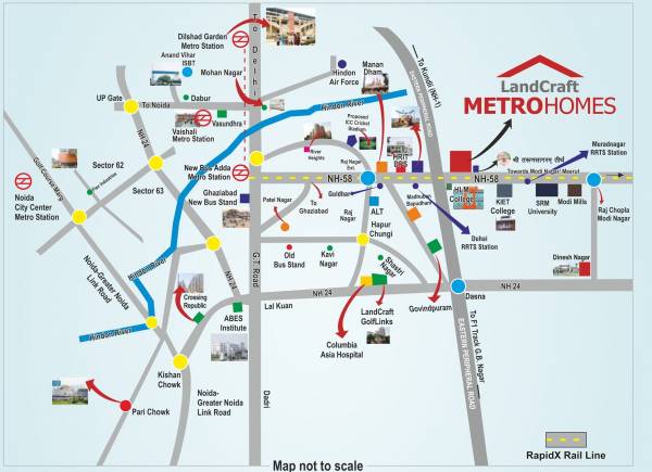  metrohomes Location Plan