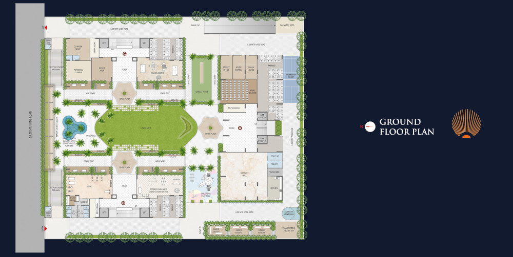  ornate pearl Block A, B, C Cluster Plan