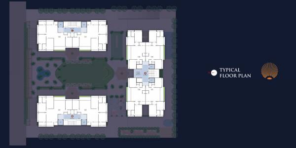  ornate-pearl Block A, B, C Cluster Plan