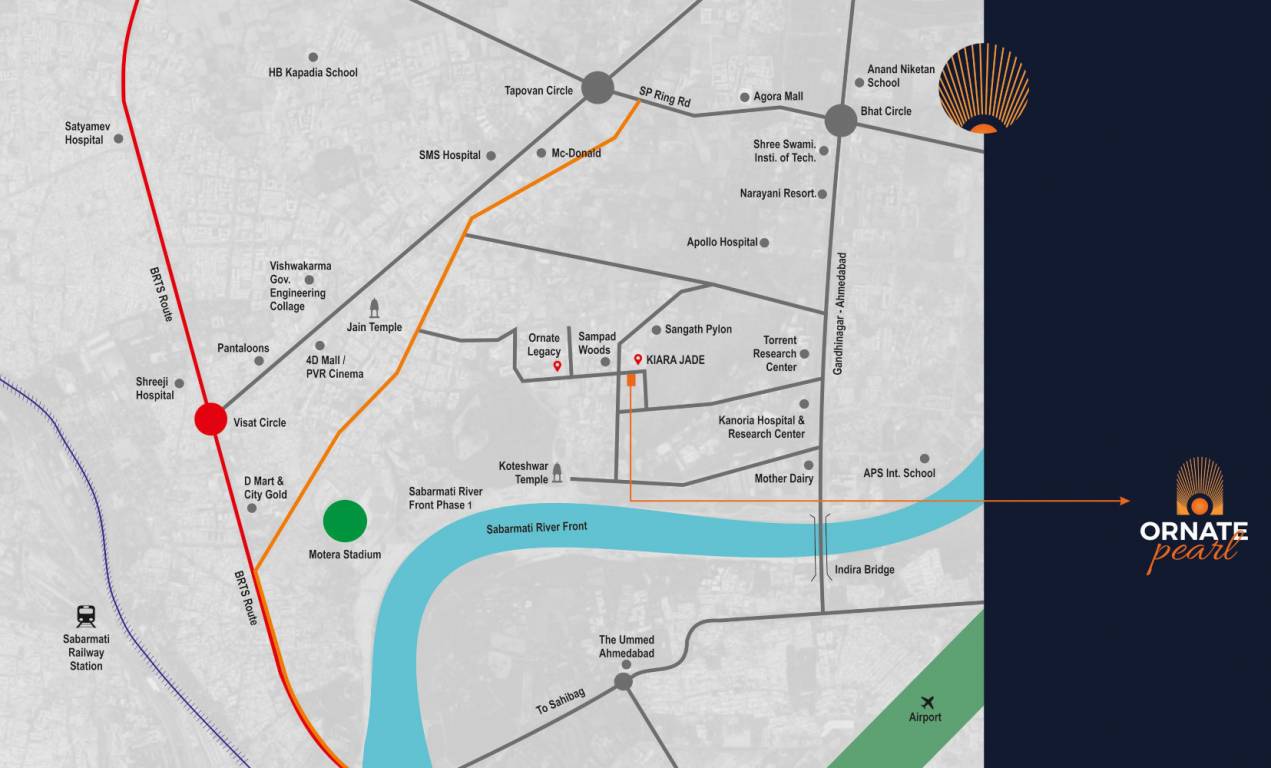  ornate pearl Location Plan