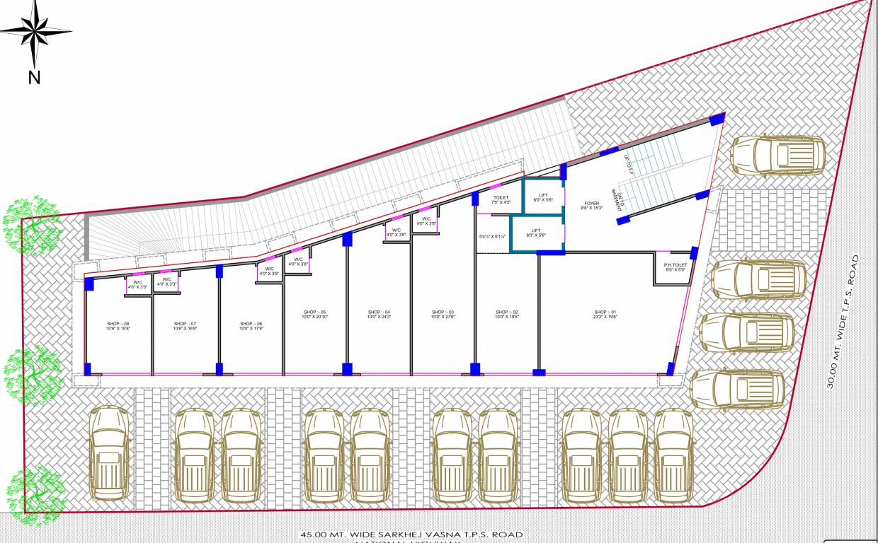  medi plus Medi Plus Cluster Plan for ground Floor
