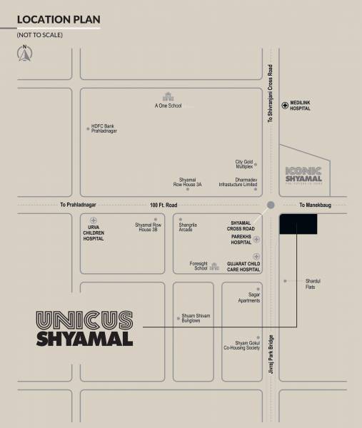  unicus-shyamal Location Plan