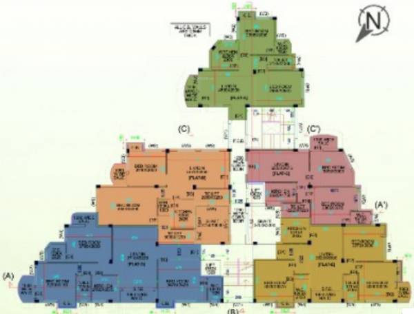  palace Palace Cluster Plan from 1st to 5th Floor