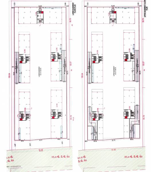  om-shashwat Block A,B,C,D,E Cluster Plan For Basement