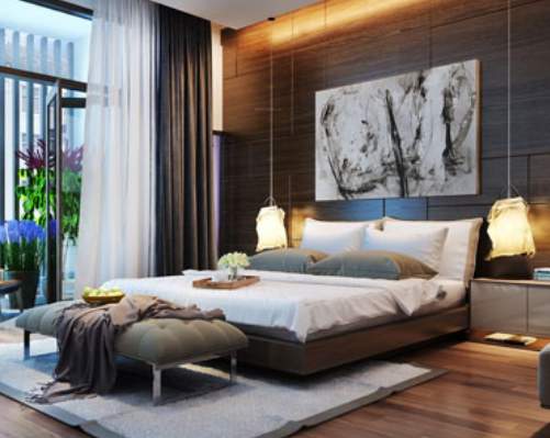  green garden Bedroom