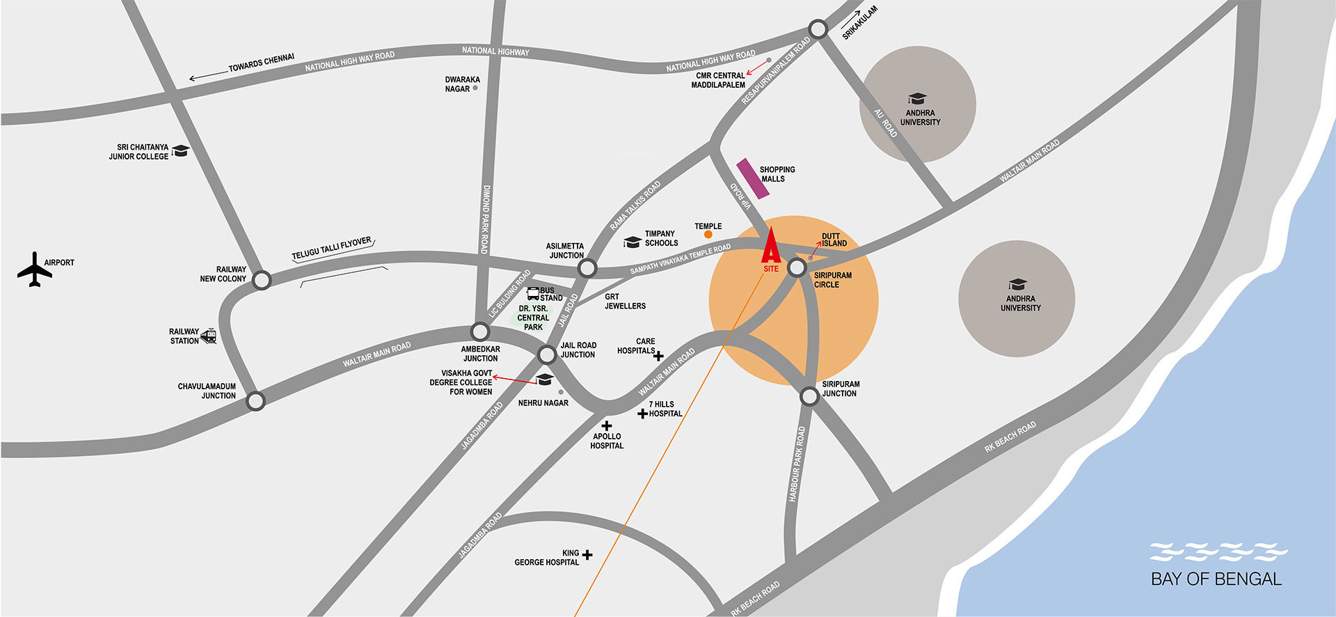  the peak Location Plan